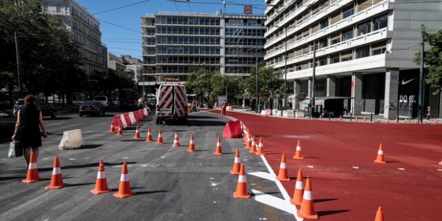 Μεγάλος Περίπατος: Σε εξέλιξη οι εργασίες στο Σύνταγμα – Εναλλακτικές διαδρομές