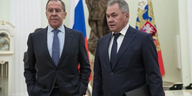 Αναβλήθηκε η επίσκεψη Λαβρόφ και Σόιγκου στην Τουρκία