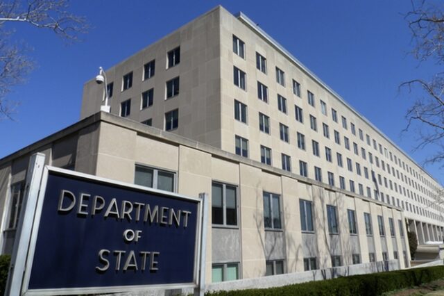 State Department: Στηρίζουμε όλες τις προσπάθειες για μείωση των εντάσεων στην ανατ. Μεσόγειο