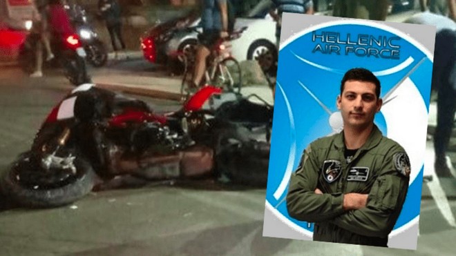 Θρήνος στην Πολεμική Αεροπορία: Νεκρός 33χρονος πιλότος σε τροχαίο στην Κρήτη