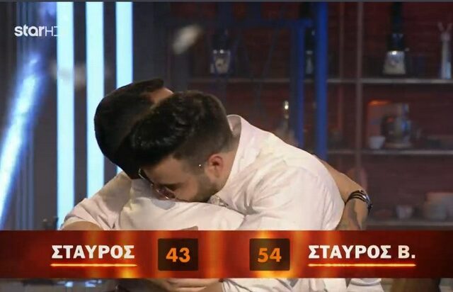 Φιλική “ανατροπή” στο MasterChef 4: Σταυρής και Σταύρος μοιράζονται το έπαθλο!