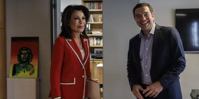 Ελλάδα 2021: Συνάντηση Αλέξη Τσίπρα – Γιάννας Αγγελοπούλου
