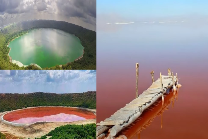 Λίμνη 50.000 ετών στην Ινδία έγινε ροζ