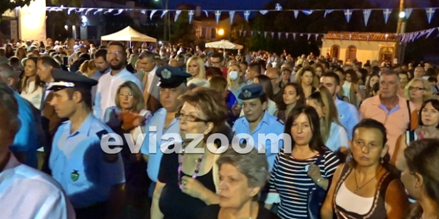 Χαλκίδα: Ποιες αποστάσεις; – Συνωστισμός στον εορτασμό της Αγ. Παρασκευής