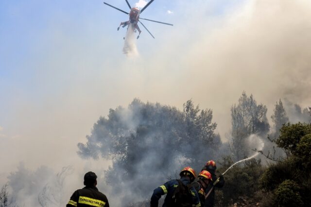 Υπό μερικό έλεγχο η φωτιά στην Κω-Πολύ υψηλός κίνδυνος για φωτιά αύριο Τρίτη