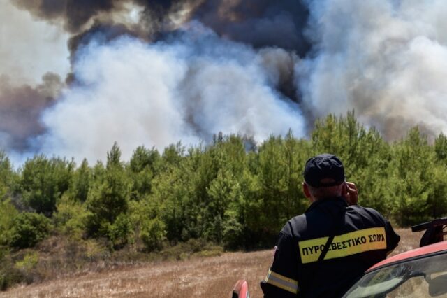 Φωτιά στα Μέθανα – Μπλακ άουτ σε Αίγινα και Αγκίστρι