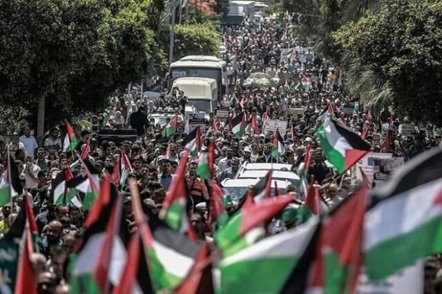 Παλαιστίνη: Διαδηλώσεις στη Γάζα κατά του αμερικανικού σχεδίου