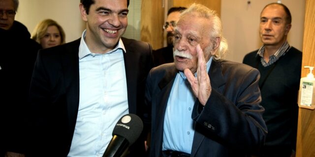 Ο Τσίπρας στη γενέτειρα του Μανώλη Γλέζου