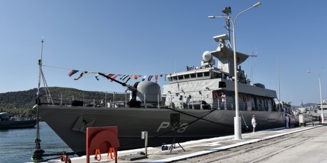 Σε κλιμα συγκίνησης η τελετή ένταξης της πυραυλακάτου “Καραθανάσης” στον ελληνικό στόλο