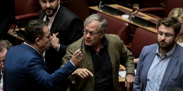 Εικόνες ντροπής στη Βουλή – Αποβλήθηκε ο Κωνσταντίνος Μάρκου