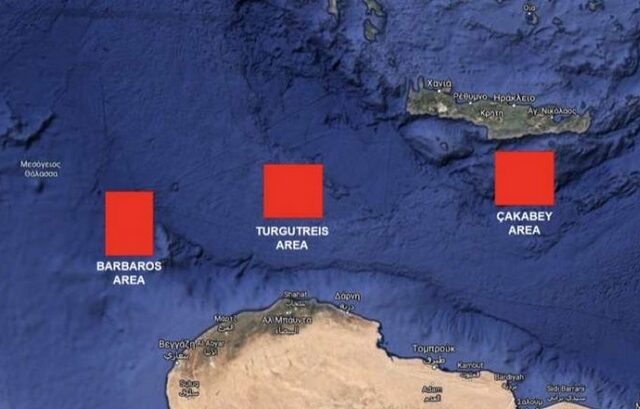 Οι Τούρκοι έβγαλαν NAVTEX μέχρι Μάλτα με “σημαδιακές ονομασίες”
