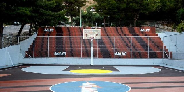 To Milko «κάνει αληθινό» το νέο Γήπεδο Μπάσκετ Αγίας Βαρβάρας!