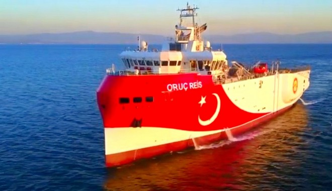 Η τουρκική πρεσβεία στις ΗΠΑ ανακοίνωσε “σεισμικές έρευνες” αλλά το Oruc Reis είναι ακίνητο