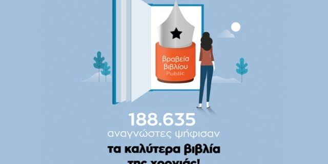 Βραβεία Βιβλίου Public 2020:Η ανακοίνωση των μεγάλων νικητών!