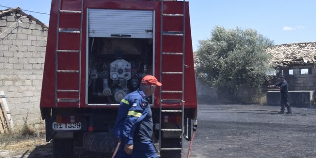 Κρήτη: Φωτιά στο Μαλεβίζι – Ισχυρές δυνάμεις στο σημείο