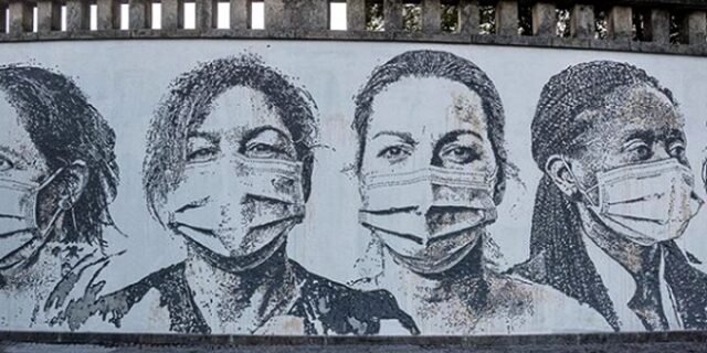 Πορτογαλία: Φόρο τιμής στους επαγγελματίες υγείας αποδίδει ο Vhils