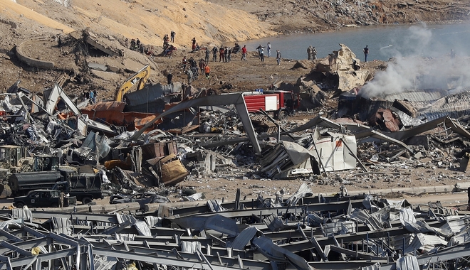 Θλιβερός απολογισμός στη Βηρυτό: Τουλάχιστον 113 οι νεκροί και 4.000 τραυματίες