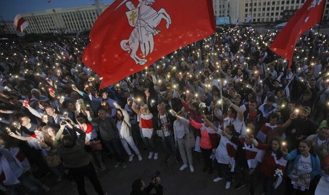 Λευκορωσία: Παρέμβαση Λαβρόφ-Οι διαδηλώσεις συνεχίζονται