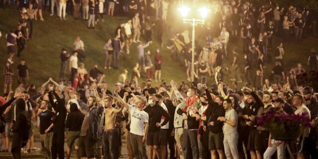 Προεδρικές εκλογές στη Λευκορωσία: Εκτεταμένα επεισόδια στο Μινσκ