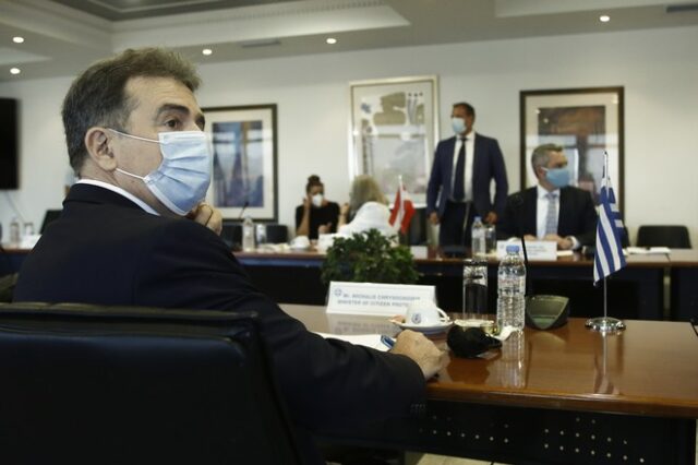 Σε θερμό κλίμα η συνάντηση Χρυσοχοΐδη με τον Αυστριακό Υπουργό Εσωτερικών