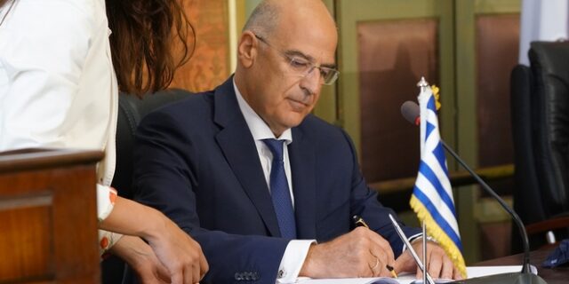 Δένδιας για συμφωνία με Αίγυπτο: “Δεν θέλουμε την Τουρκία παρία”
