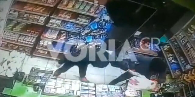 Θεσσαλονίκη: Βίντεο-ντοκουμέντο από ένοπλη ληστεία σε κατάστημα