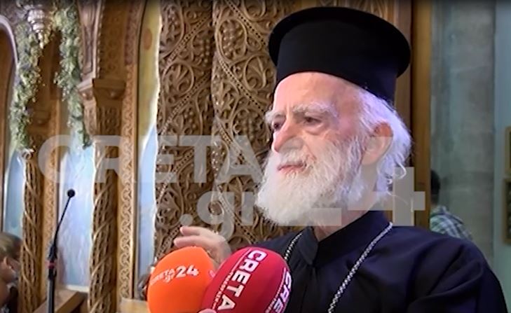 Επικίνδυνο κήρυγμα από τον Αρχιεπίσκοπο Κρήτης: “Μη φοράτε μάσκες”