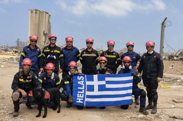 Η κόλαση της Βηρυτού μέσα από τα μάτια της ΕΜΑΚ