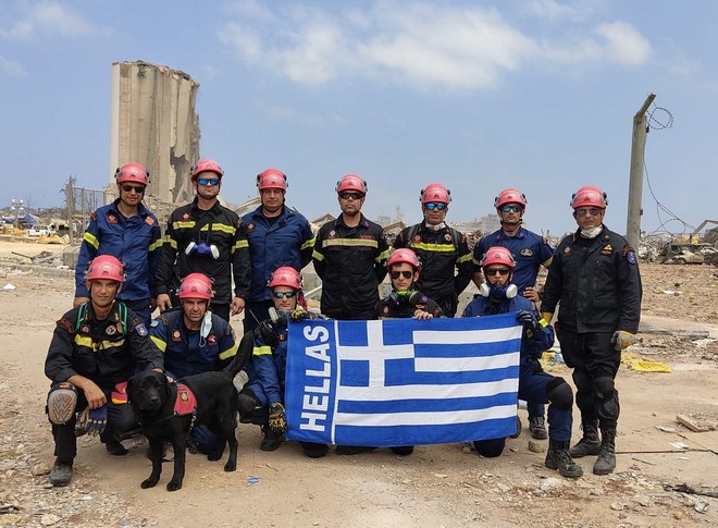 Η κόλαση της Βηρυτού μέσα από τα μάτια της ΕΜΑΚ