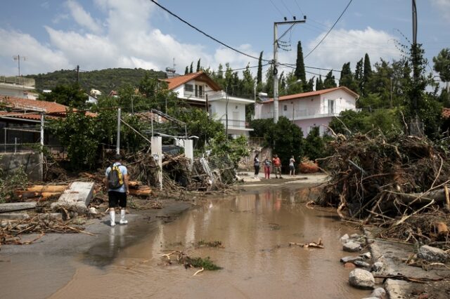 Τα μέτρα για τους πληγέντες από τις πλημμύρες της Εύβοιας