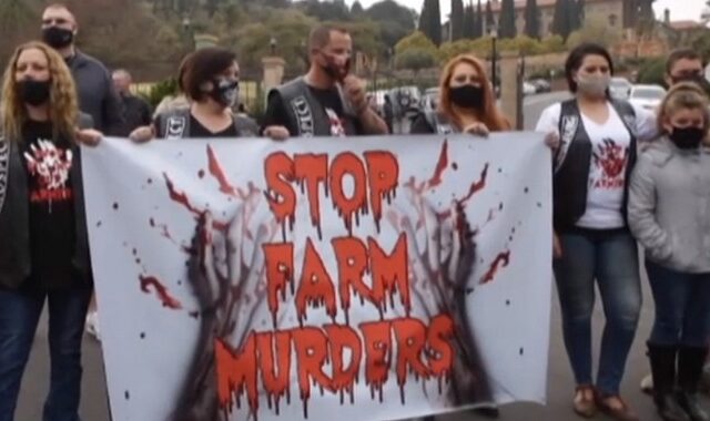 Νότια Αφρική: Διαμαρτυρία κατά της δολοφονίας αγροτών