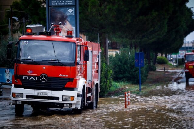 Κοζάνη: Πλημμύρες και προβλήματα έφερε η κακοκαιρία
