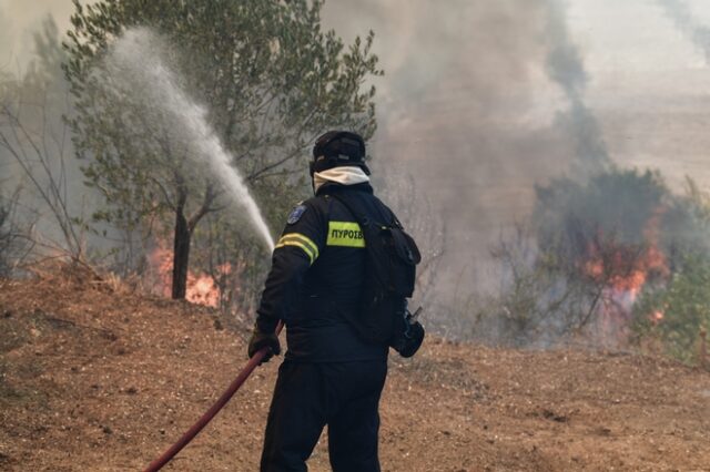 Φωτιά στο Ηράκλειο Κρήτης