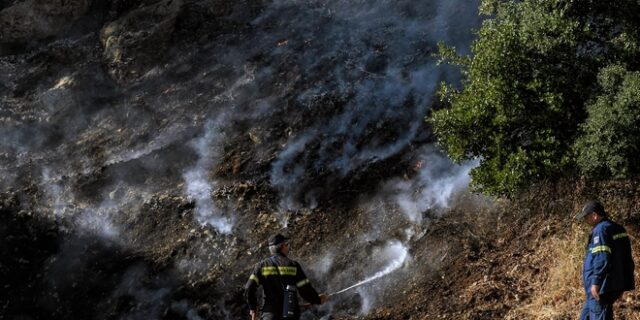 Φωτιά στα Κύθηρα: Δεν υπάρχει πλέον ενιαίο μέτωπο