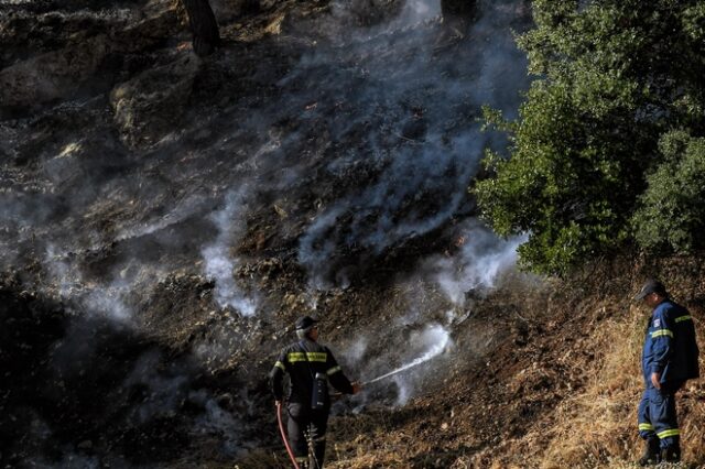 Φωτιά στα Κύθηρα: Δεν υπάρχει πλέον ενιαίο μέτωπο