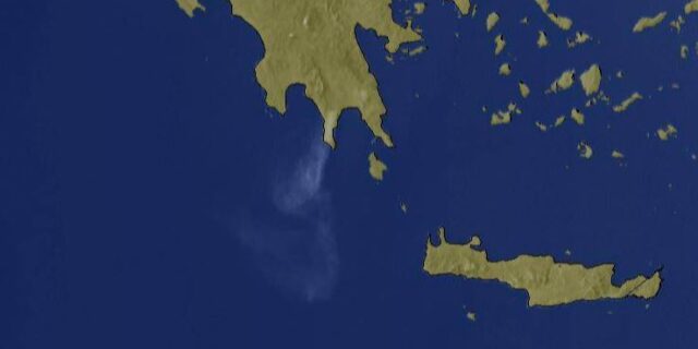 Μάνη: Εικόνες της μεγάλης φωτιάς από το διάστημα