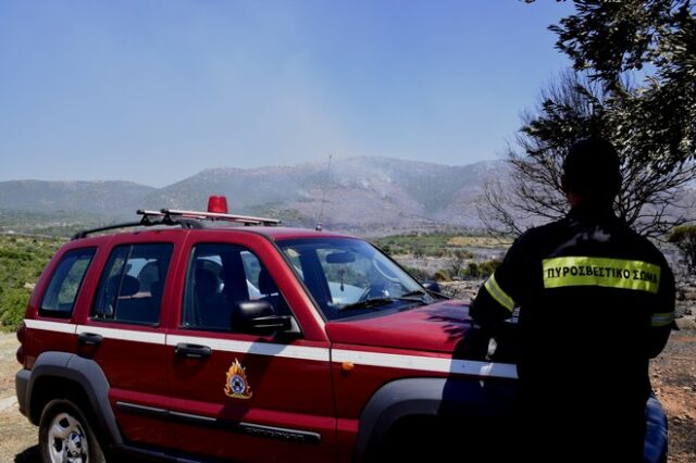 Ωρωπός: Φωτιά σε δασική έκταση στο Μαρκόπουλο – Άμεση οριοθέτηση