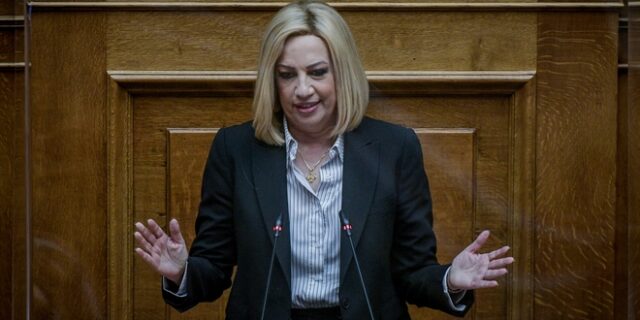 Γεννηματά: ”Η κυβέρνηση πρέπει να σταματήσει τη μεταφορά ευθυνών στους πολίτες”