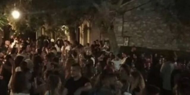 Ικαρία: “Κανένας κορονοϊός” – Γλέντι και χορός παρά τις απαγορεύσεις