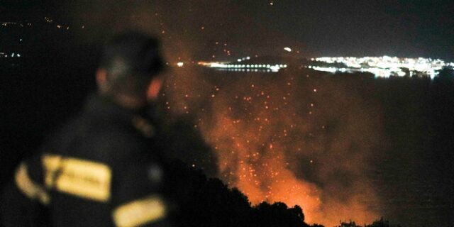 Φωτιά στην Κέρκυρα: Περισσότερα από 200 στρέμματα δασικής έκτασης κάηκαν στον Ερημίτη