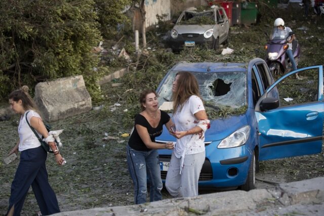 Εκρήξεις στη Βηρυτό: Μια Ελληνίδα πολίτης νεκρή και δύο τραυματίες