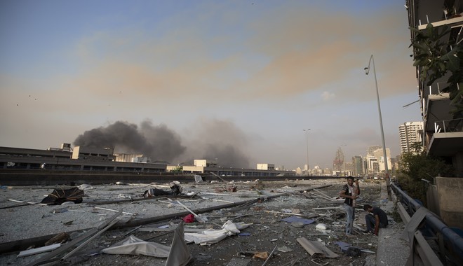 FBI: Η έκρηξη στο λιμάνι της Βηρυτού προκλήθηκε από 500 τόνους νιτρικής αμμωνίας