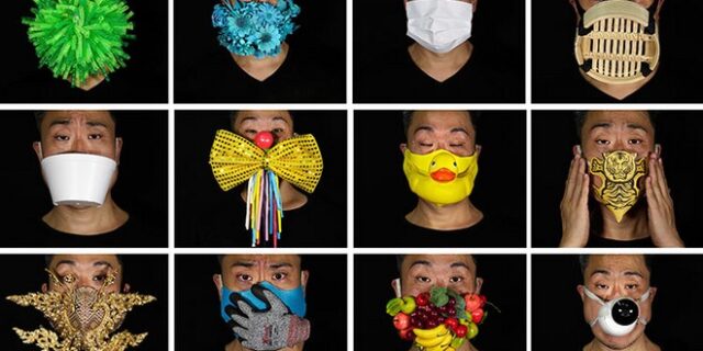 Κορονοϊός: Μάσκες προσώπου έγιναν έργα τέχνης