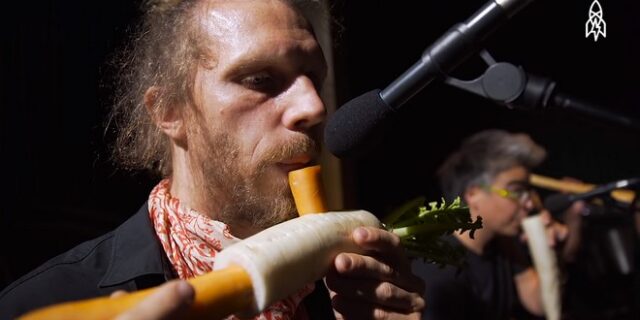 “Βίγκαν” ορχήστρα συνθέτει μουσική με λαχανικά