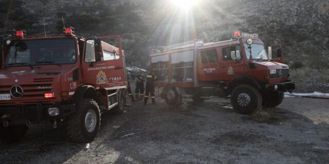 Υπό μερικό έλεγχο όλες οι φωτιές – Συλλήψεις για εμπρησμό από αμέλεια στο Ηράκλειο