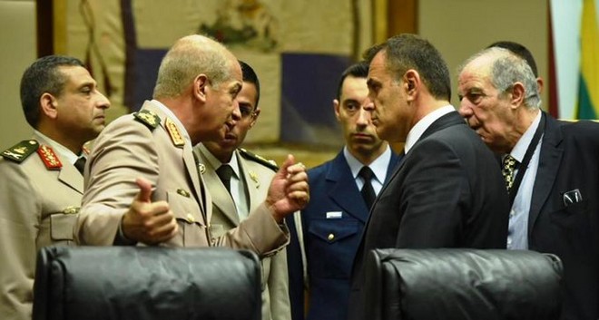 Επικοινωνία Παναγιωτόπουλου με τον Αιγύπτιο υπουργό Άμυνας