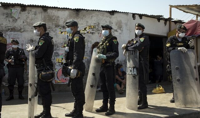 Περού: 13 άνθρωποι πέθαναν προσπαθώντας να ξεφύγουν από την αστυνομία