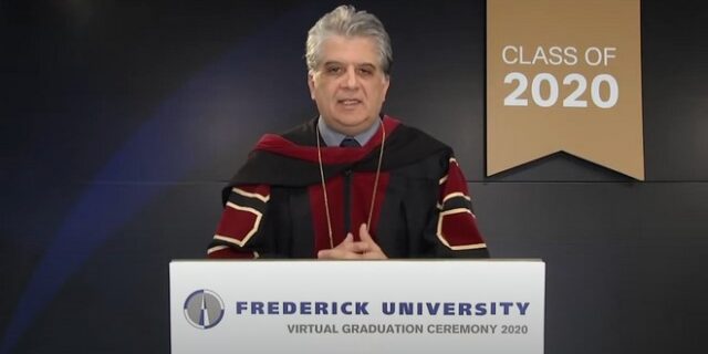Με διαδικτυακή αποφοίτηση ολοκληρώθηκε το ακαδημαϊκό έτος 
του Πανεπιστημίου Frederick στην Κύπρο