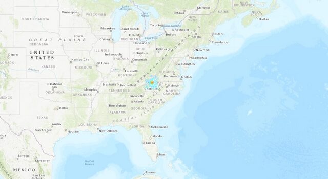 Σεισμός στη Βόρεια Καρολίνα – Ο πιο ισχυρός των τελευταίων 104 ετών