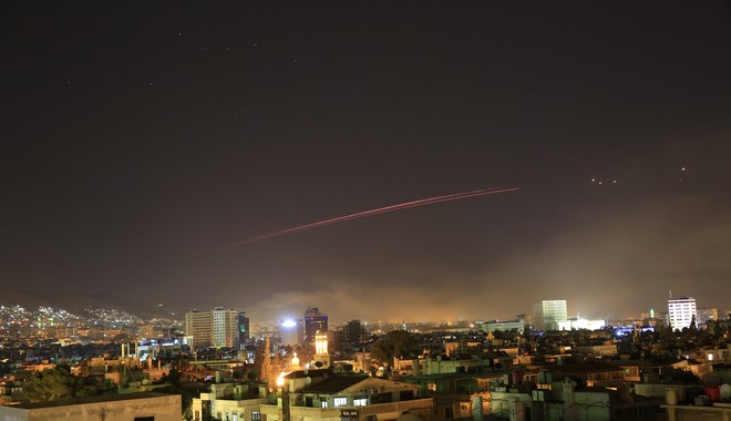 Ισραήλ: Επίθεση κατά στρατιωτικών στόχων στη Συρία